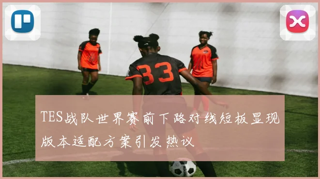 TES战队世界赛前下路对线短板显现版本适配方案引发热议